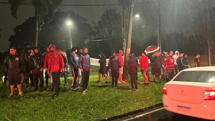 Torcedores flamengo aniversário gabi gol