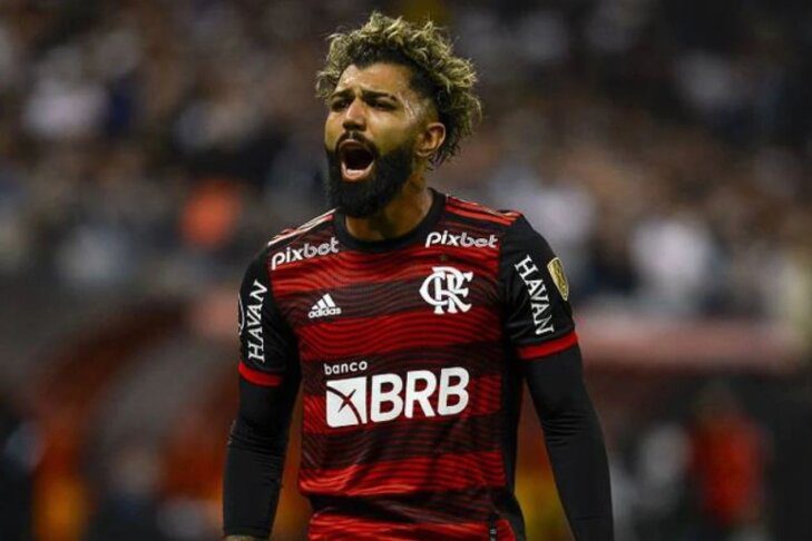 Gabi Gol no jogo de hoje (16) contra o gremio.