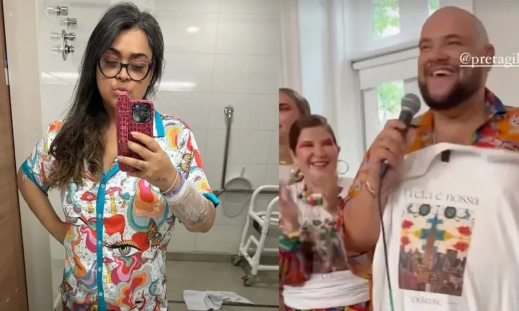 Gominho e Preta Gil