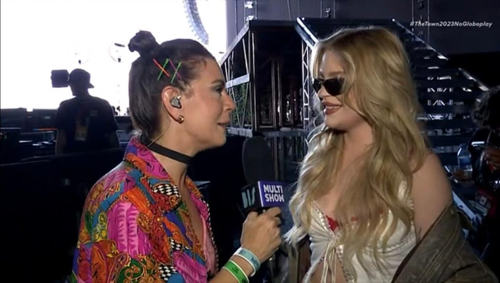Luisa Sonza no Multishow The Town 2023