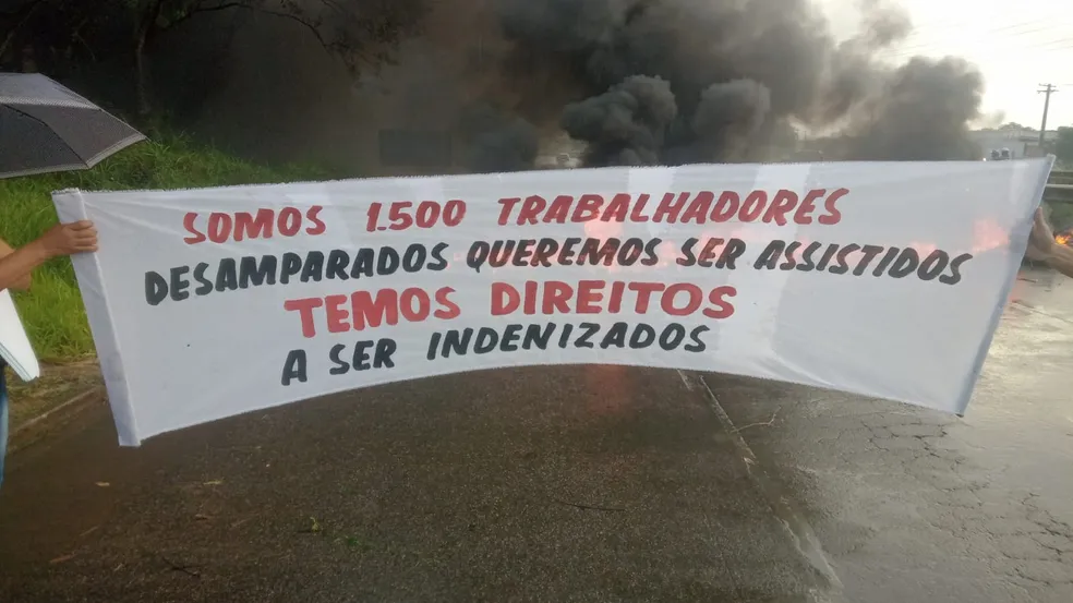 protesto ford camaçari hoje