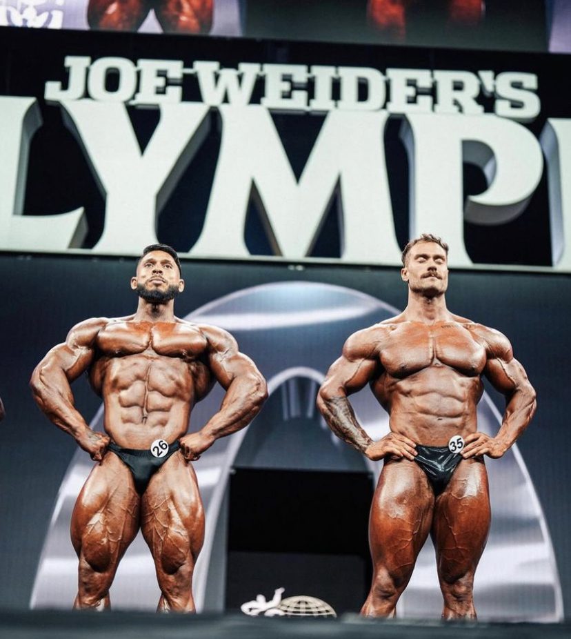 Ramon Dino e Chris Bumstead