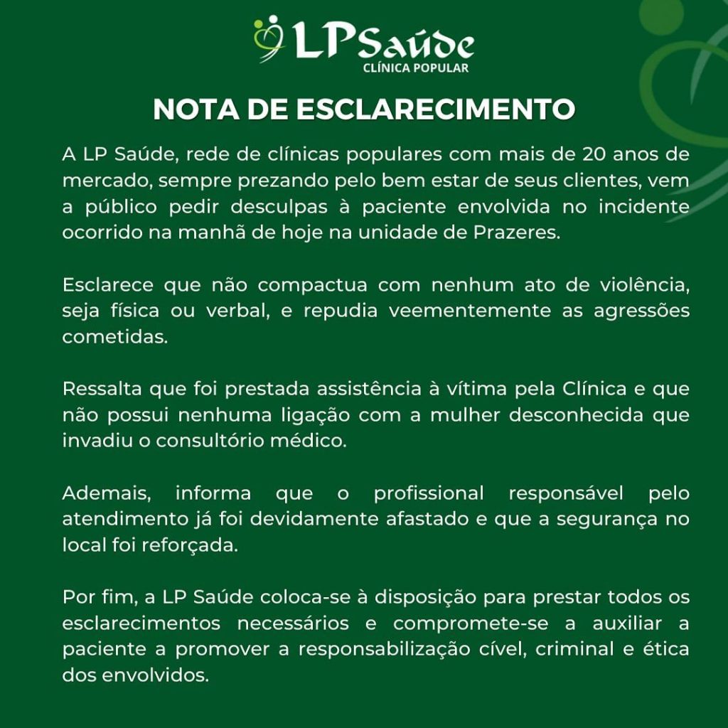 clinica lp saúde de prazeres