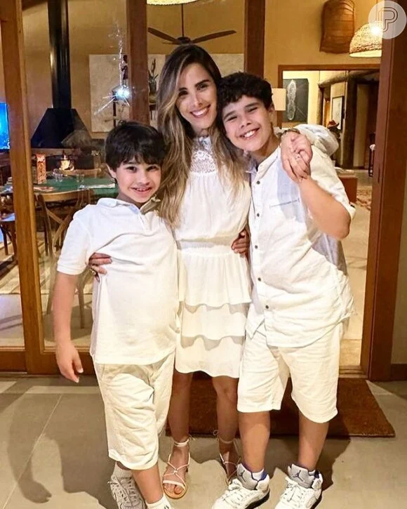 wanessa camargo e filhos