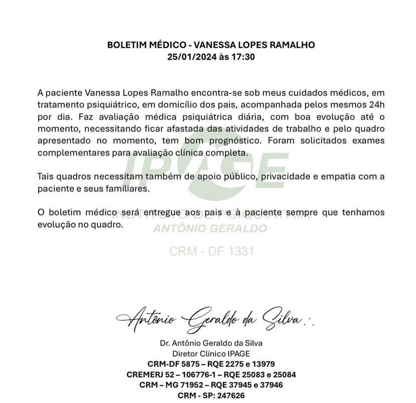 Nota médico vanessa lopes