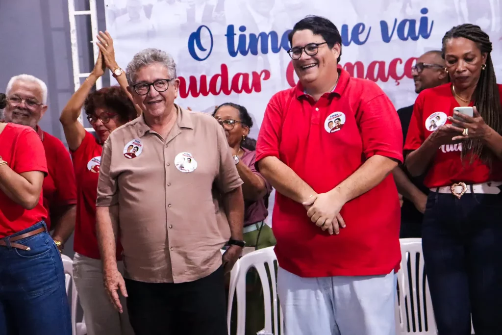 Luiz Caetano e Tagner Cerqueira